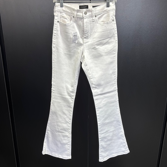 Banana Republic High-rise flair, 5 Pocket, Belt Loops,zip fly,cotton stretch - Picture 1 of 9